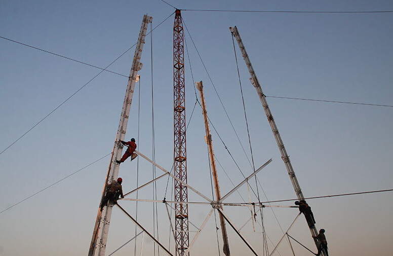 飛鴿手扳葫蘆助力大豐220千伏開(kāi)關(guān)(guān)站輸電工程建設(shè)(shè)